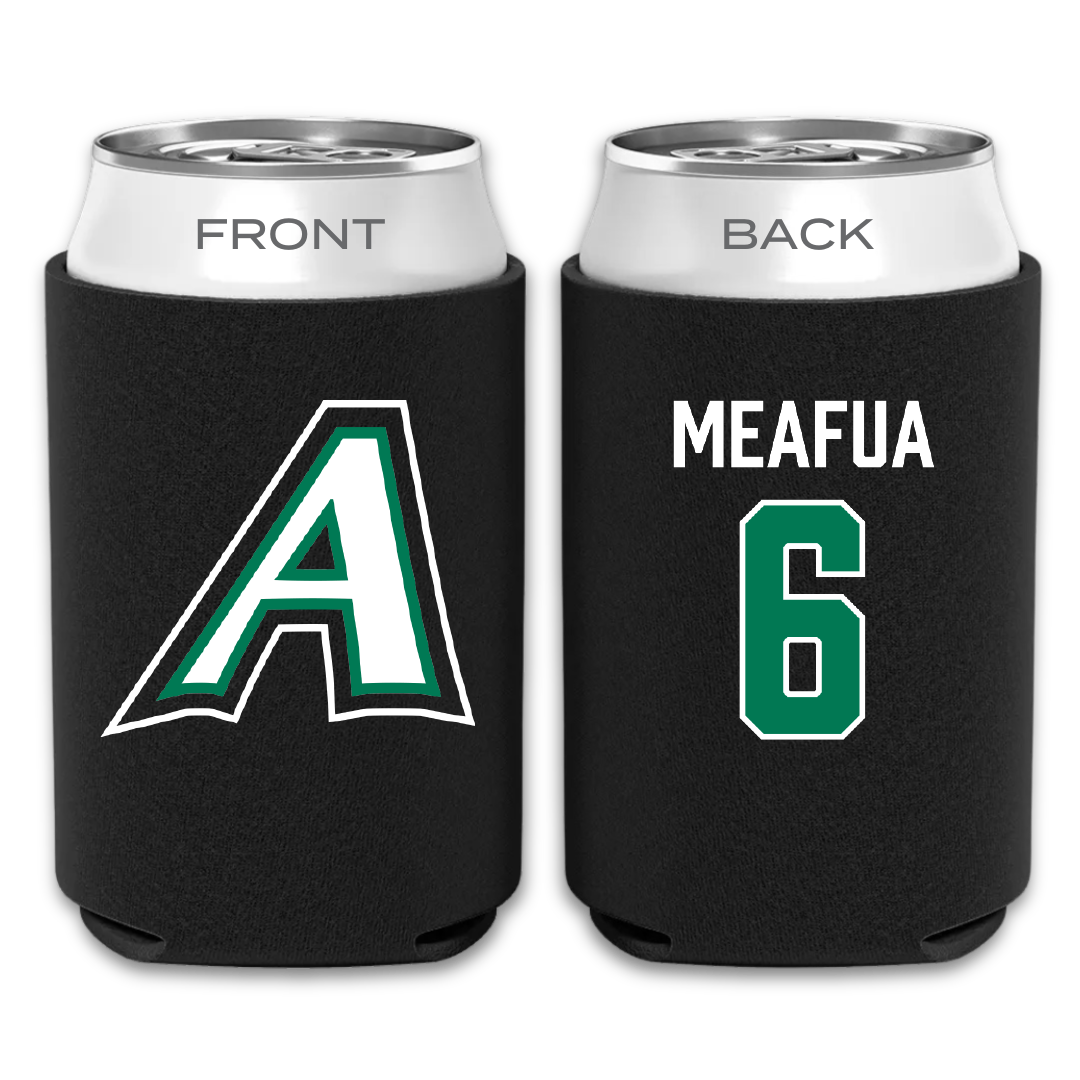 Adams State University Football Black Can Cooler - #6 Ren Meafua