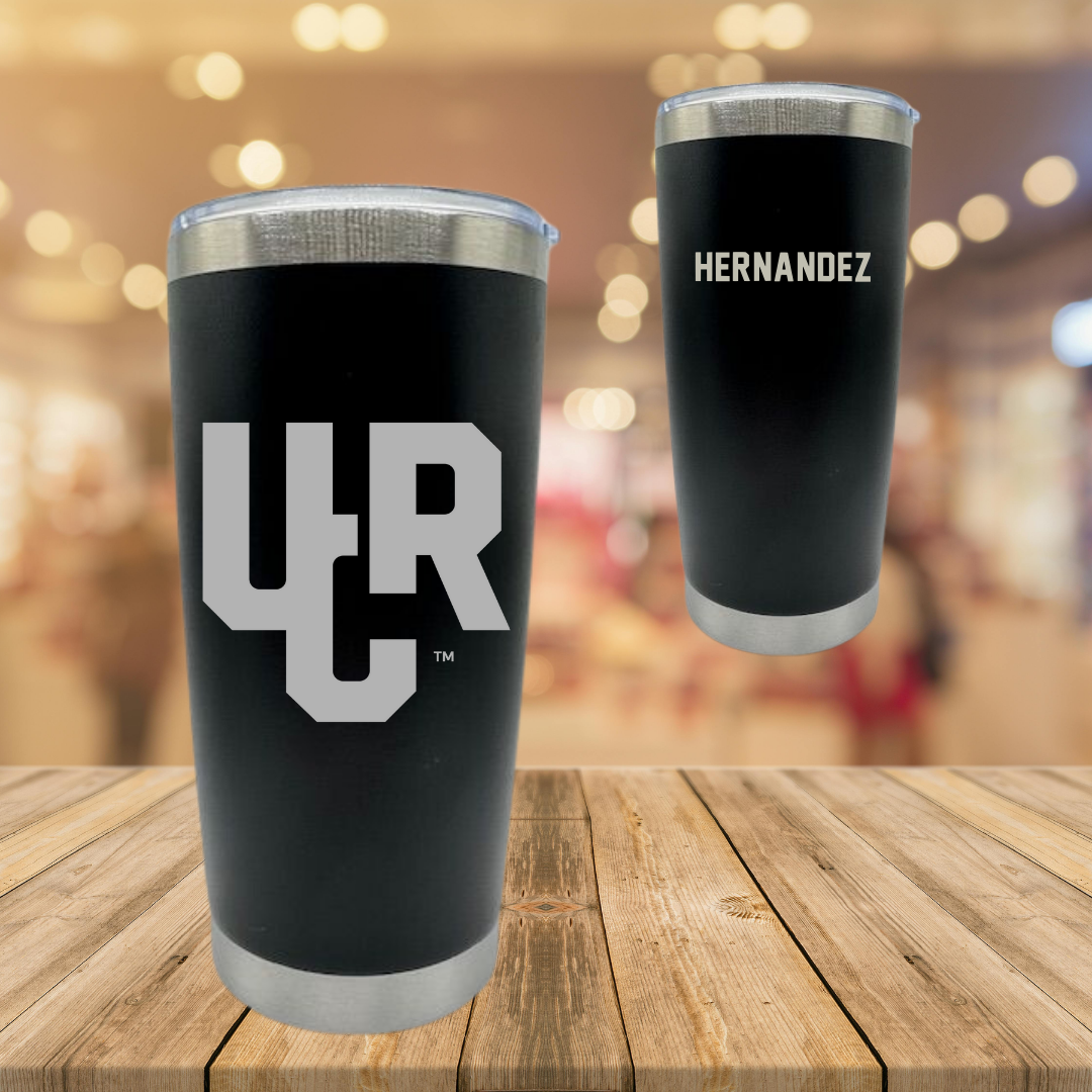 University of California-Riverside TF and XC Black Stainless Steel Tumbler - Lauren Hernandez