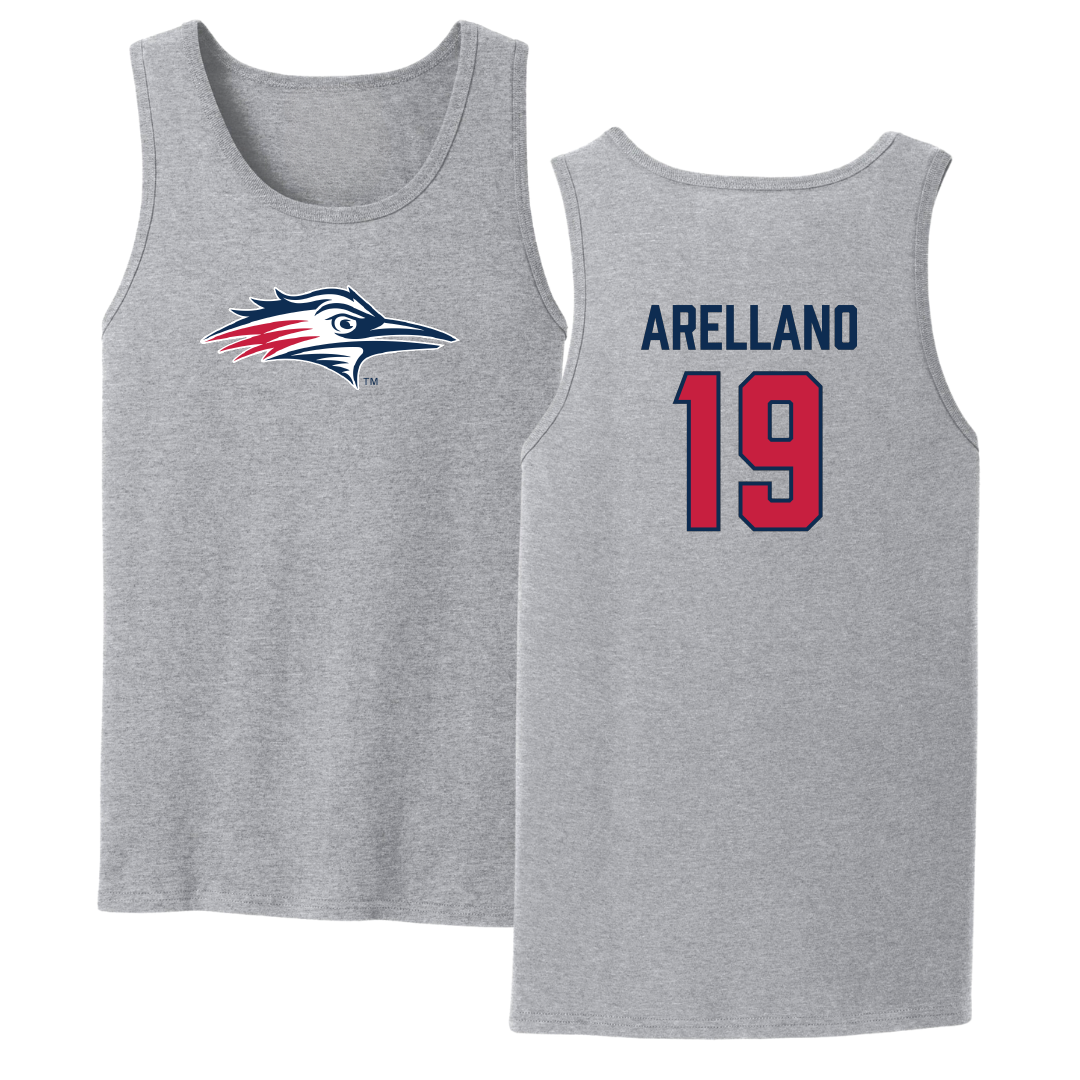 Metropolitan State University of Denver Softball Sport Gray Tank Top - #19 Aaliyah Arellano