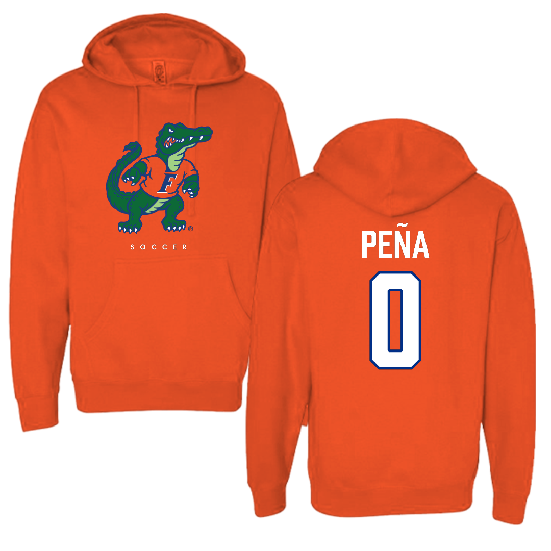 University of Florida Soccer (W) Orange Hoodie - #0 Paloma Peña