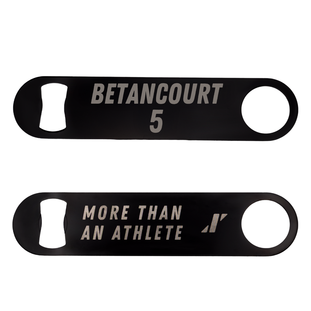 University of South Florida Baseball Black Bottle Opener - #5 Rafael Betancourt