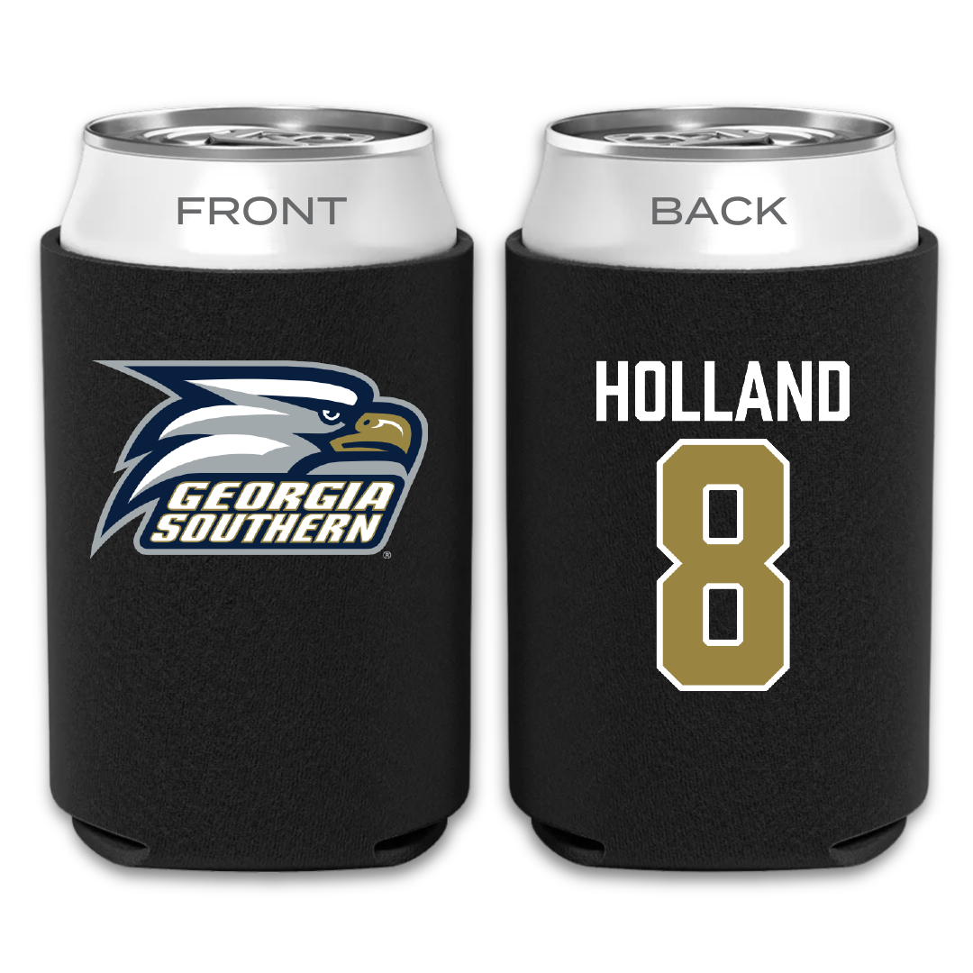 Georgia Southern University Softball Black Can Cooler - #8 Bailey Holland