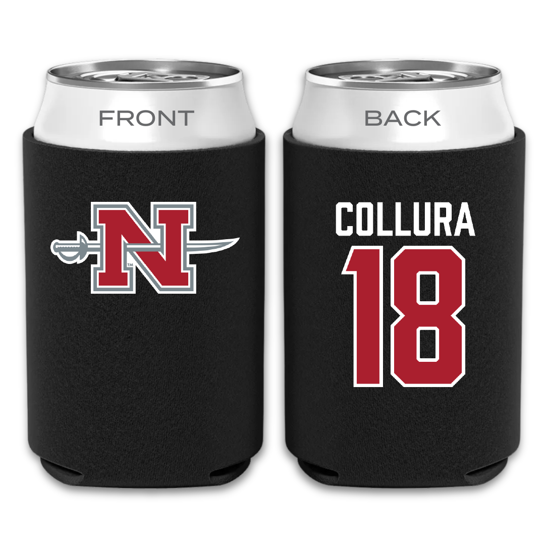 Nicholls State University Baseball Black Can Cooler - #18 Jaden Collura