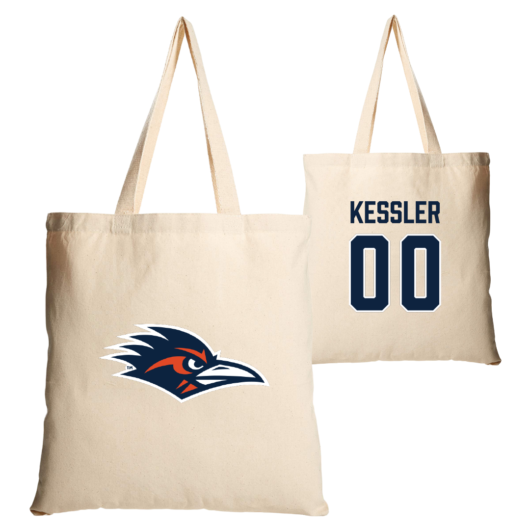 University of Texas at San Antonio Soccer Tan Canvas Tote Bag - #00 Jasmine Kessler
