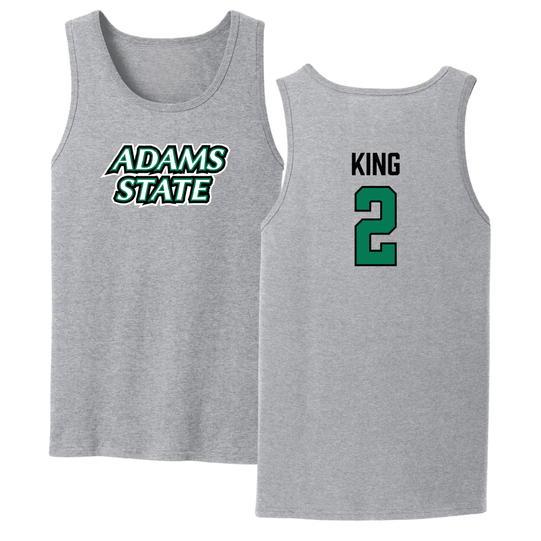 Adams State University Basketball (M) Sport Gray Tank Top - #2 Jayce King