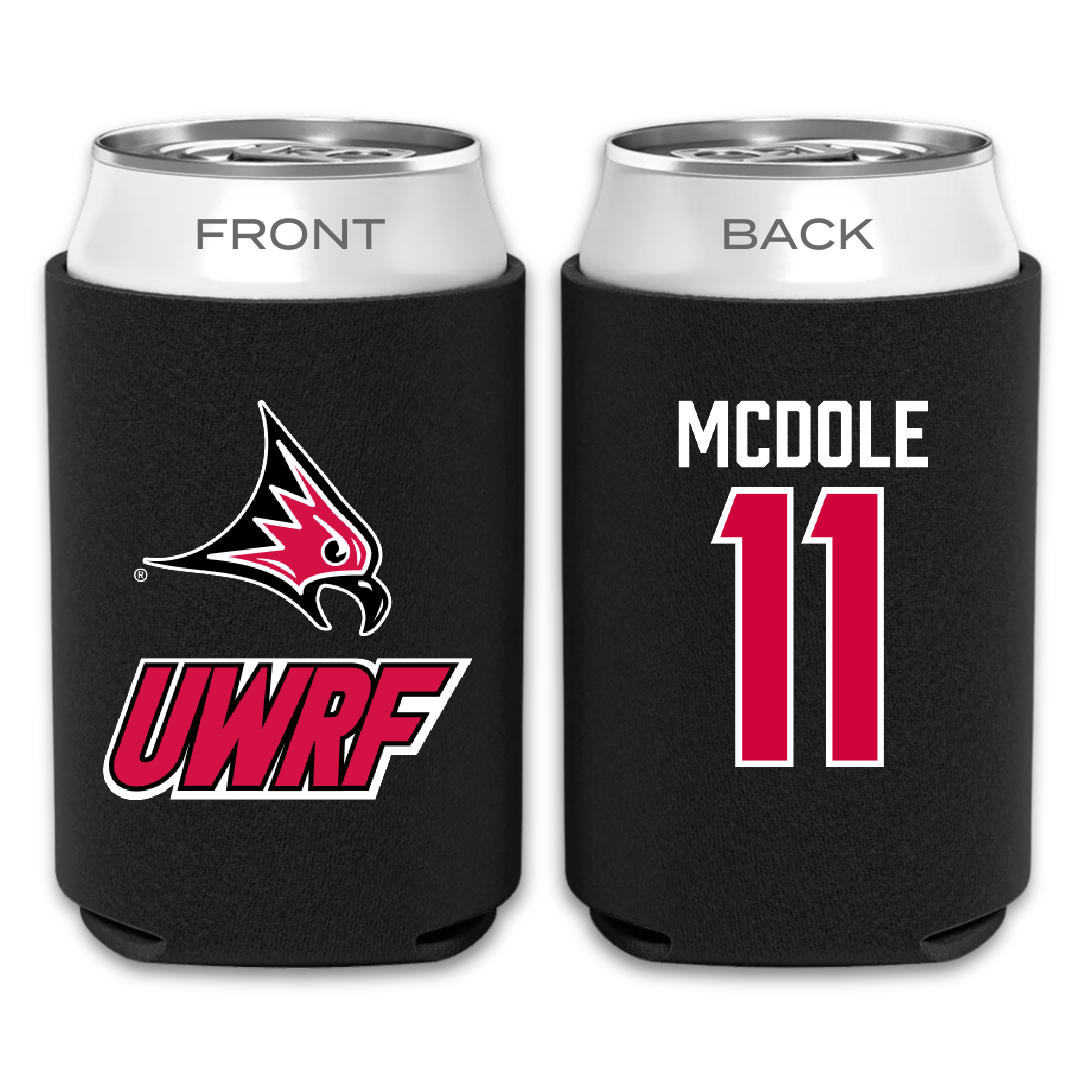 University of Wisconsin-River Falls Volleyball Black Can Cooler - #11 Grace McDole