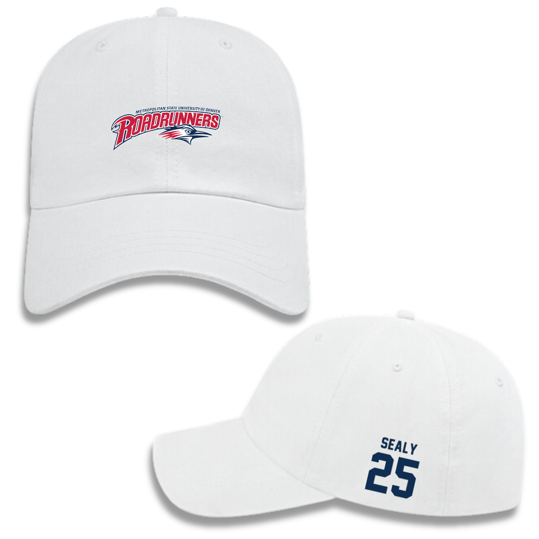 Metropolitan State University of Denver Basketball (W) White Hat - #25 Brianna Sealy