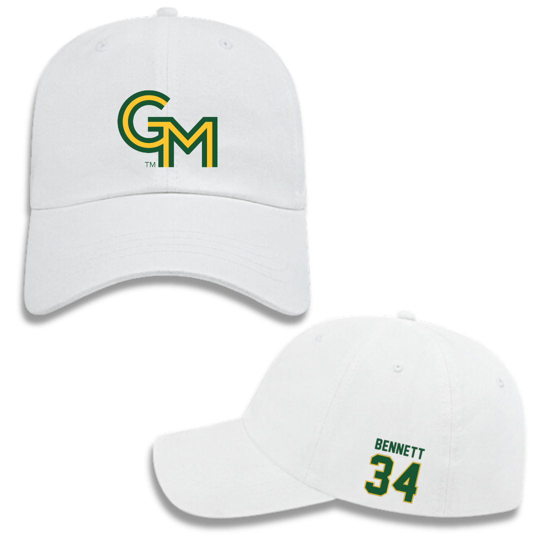 George Mason University Soccer (W) White Hat - #34 Jazmine Bennett