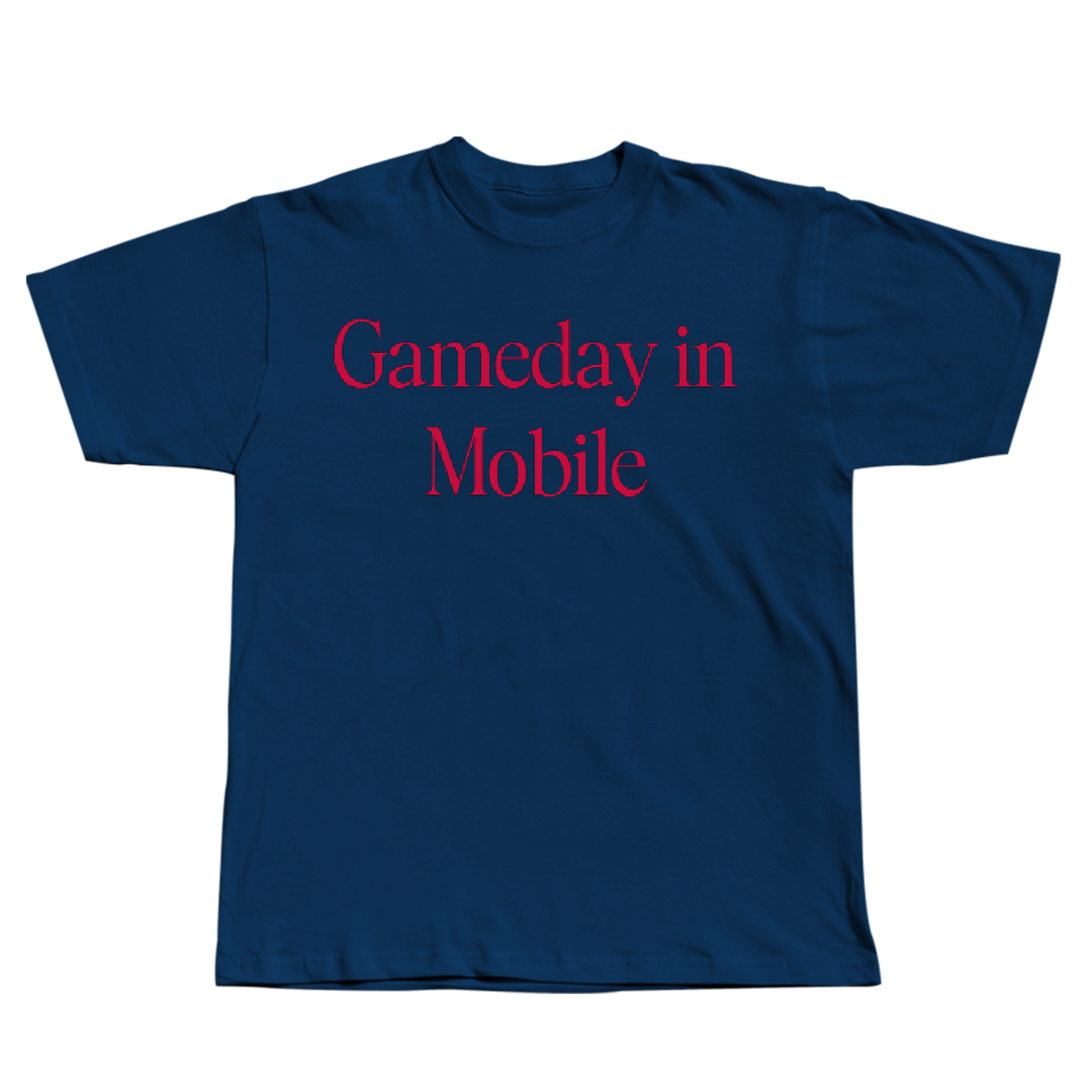 University of South Alabama Football Navy Gameday Tee - #36 Hamilton DiBoyan