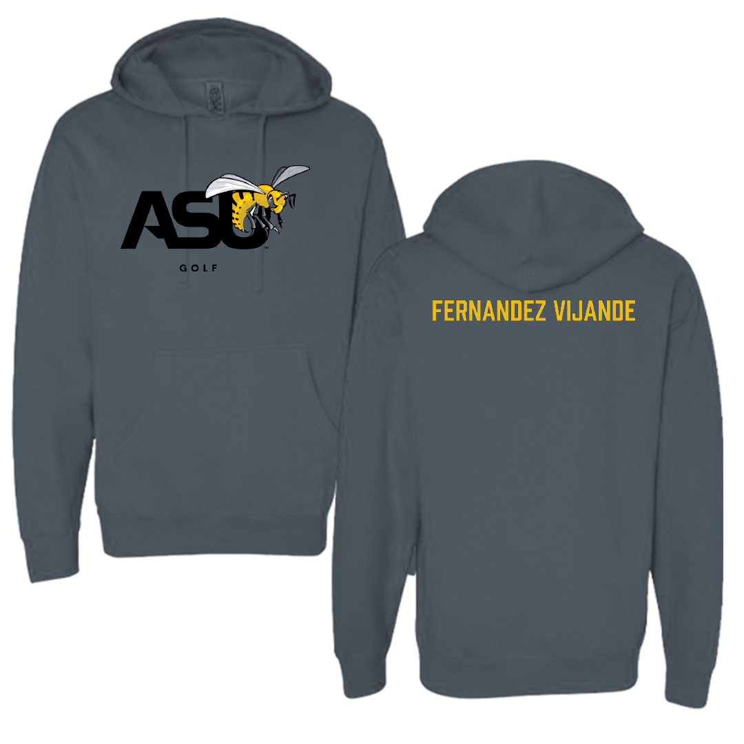 Alabama State University Golf Dark Gray Hoodie - Yaiza Fernandez Vijande