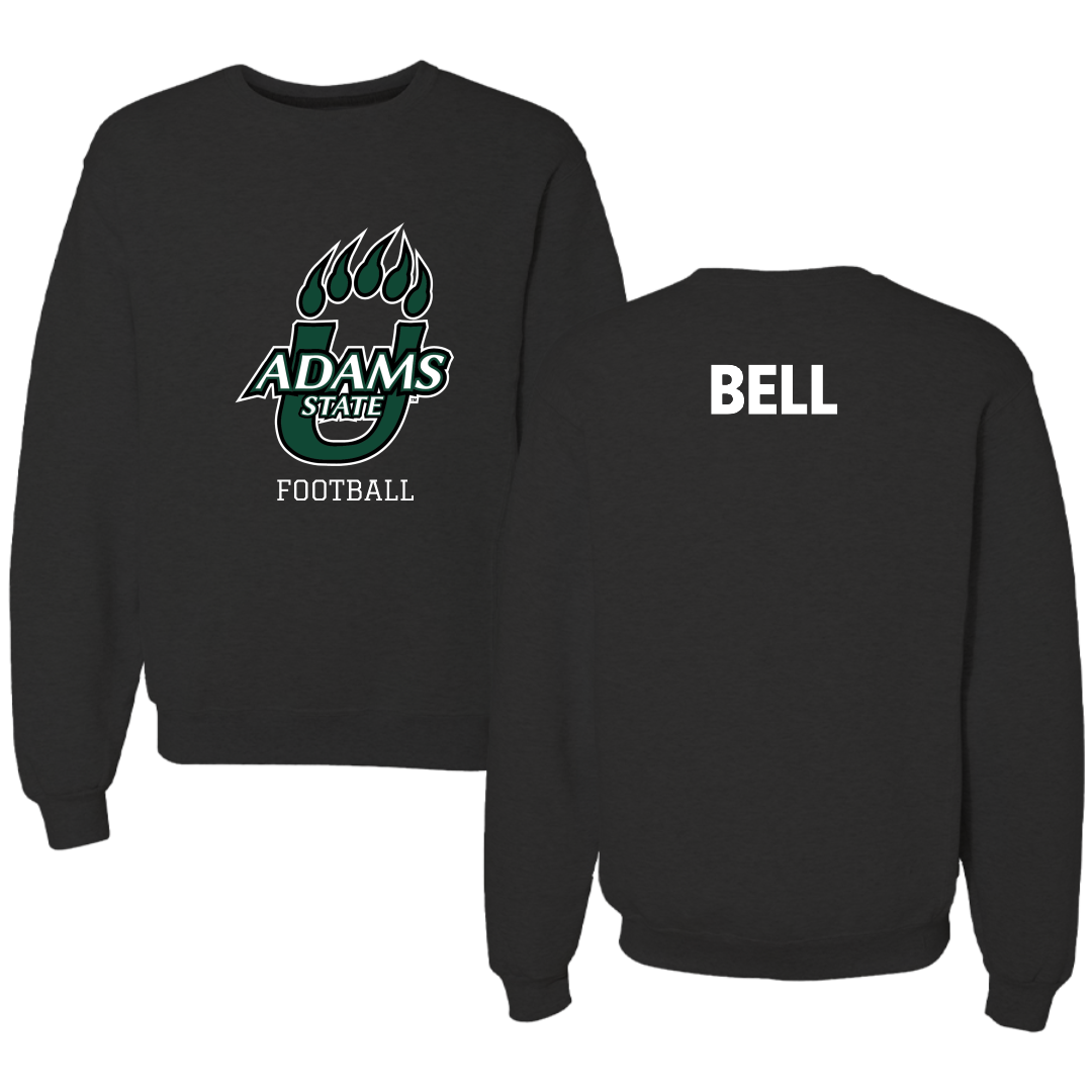 Adams State University Football Black State Crewneck - Brandyn Bell