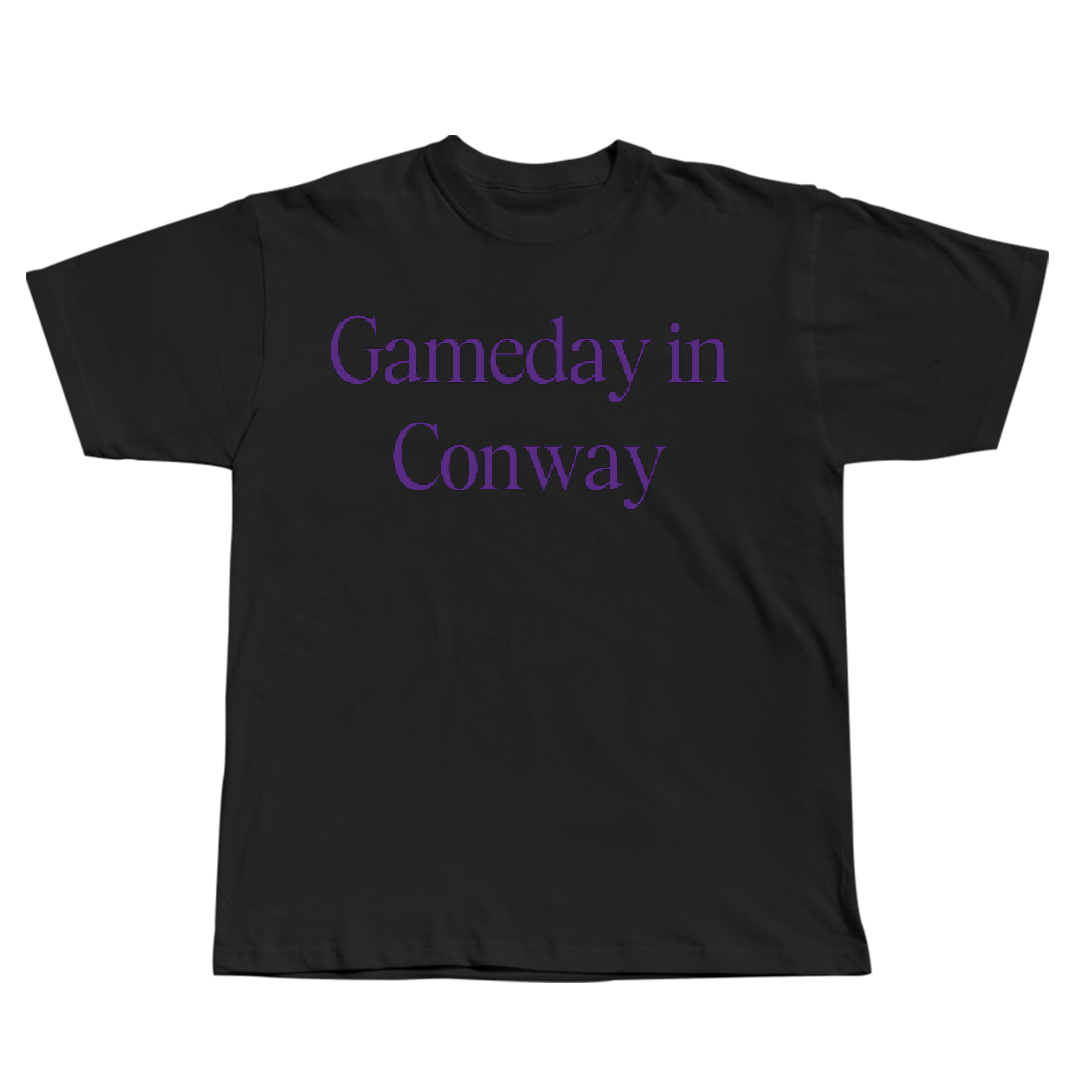 University of Central Arkansas Softball Black Gameday Tee - #9 Trinity Brandon