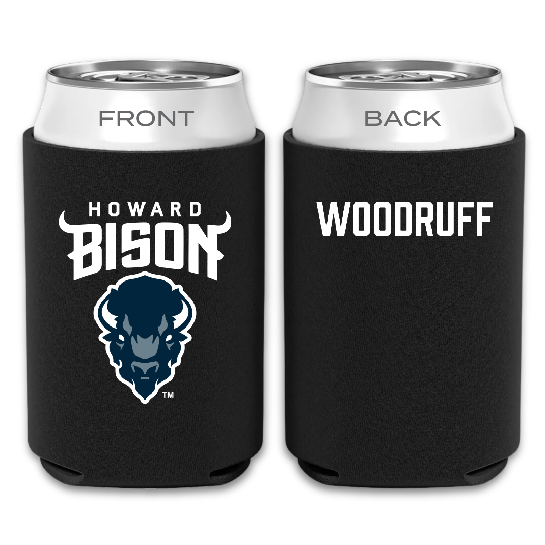 Howard University TF and XC Black Can Cooler - Aniya Woodruff