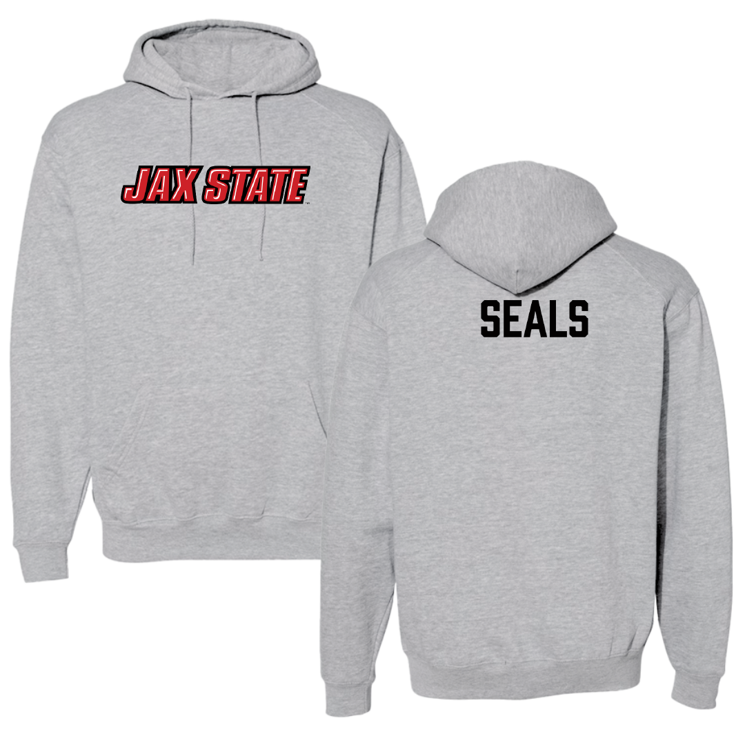 Jacksonville State University TF and XC Sport Gray Hoodie - Lydia Seals
