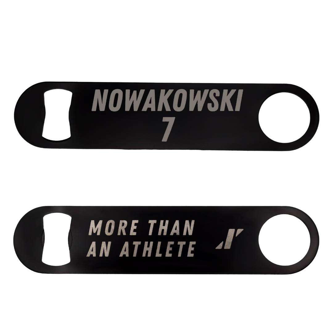 Jacksonville State University Softball Black Bottle Opener - #7 Morgan Nowakowski
