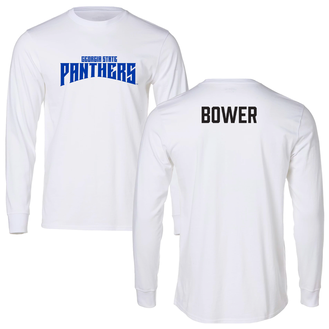 Georgia State University Softball White Classic Performance Long Sleeve - Briana Bower
