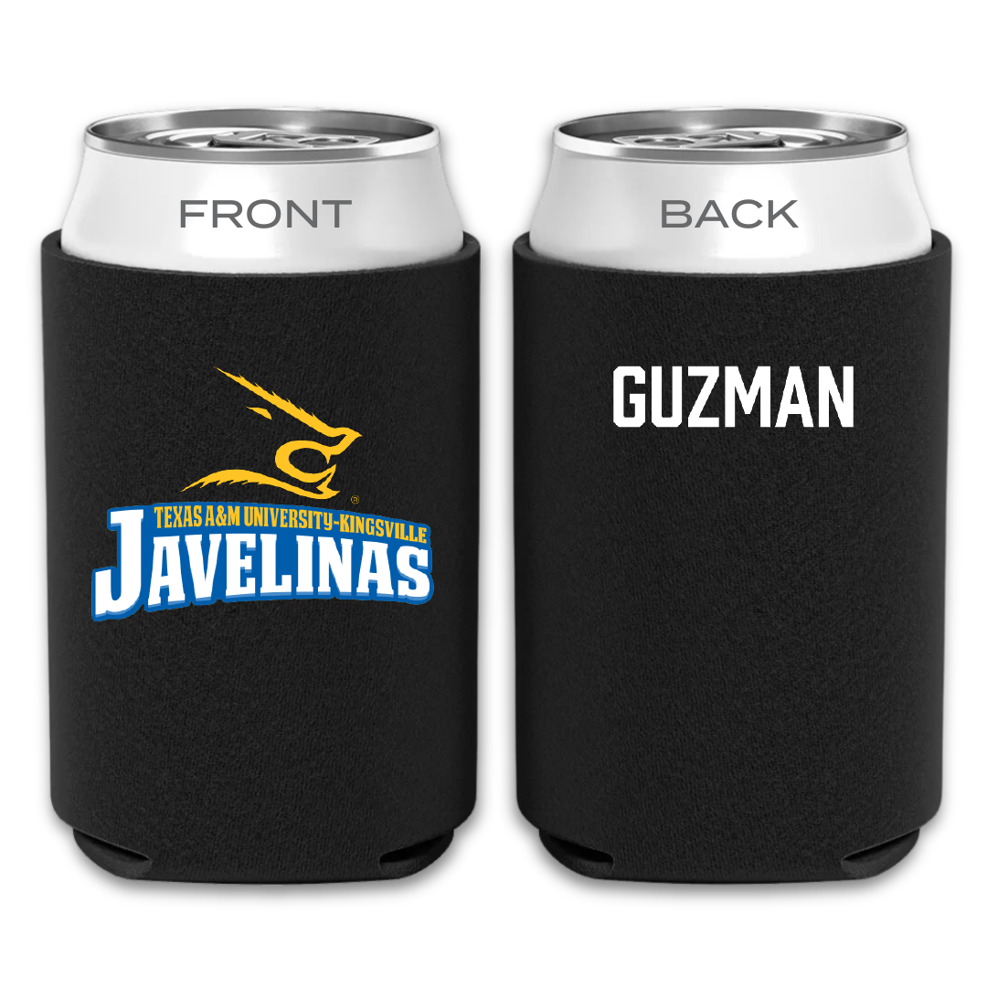 Texas A&M University-Kingsville TF and XC Black Can Cooler - David Guzman
