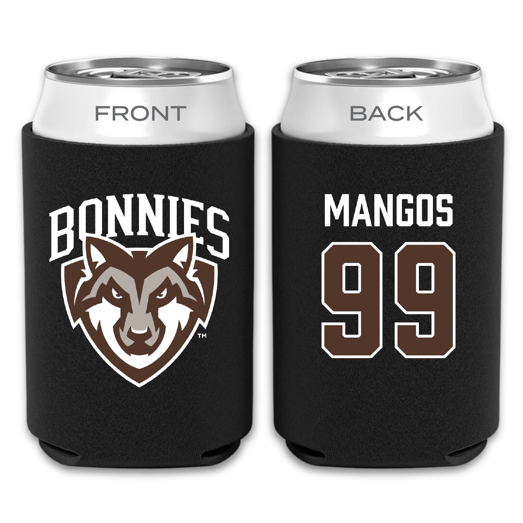 St. Bonaventure University Softball Black Can Cooler - #99 Reagan Mangos