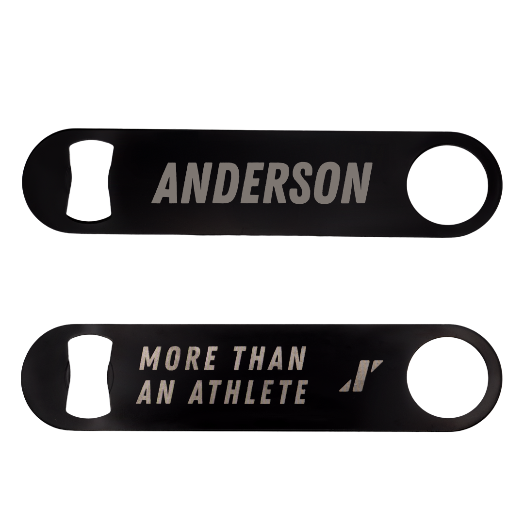 Allegheny College TF and XC Black Bottle Opener - Jordan Anderson