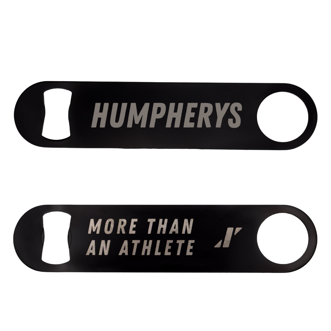 Utah Valley University Wrestling Black Bottle Opener - Tyson Humpherys