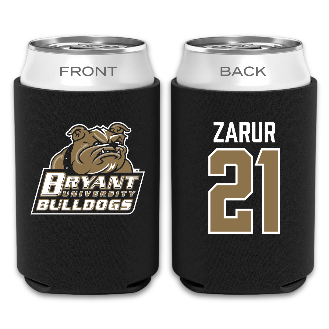 Bryant University Football Black Can Cooler - #21 Antonio Zarur