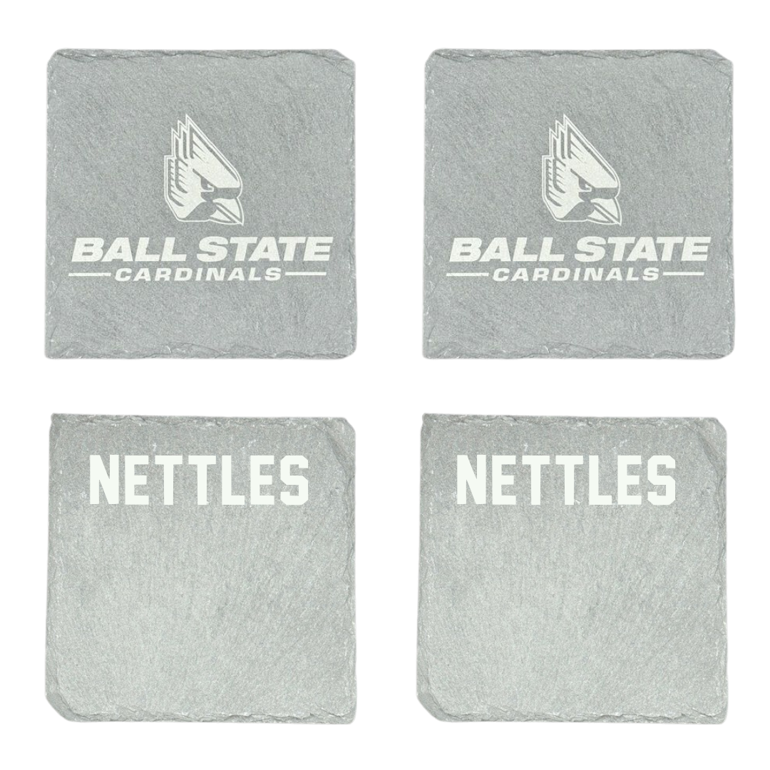 Ball State University TF and XC Stone Coaster (4 Pack)  - Kenli Nettles