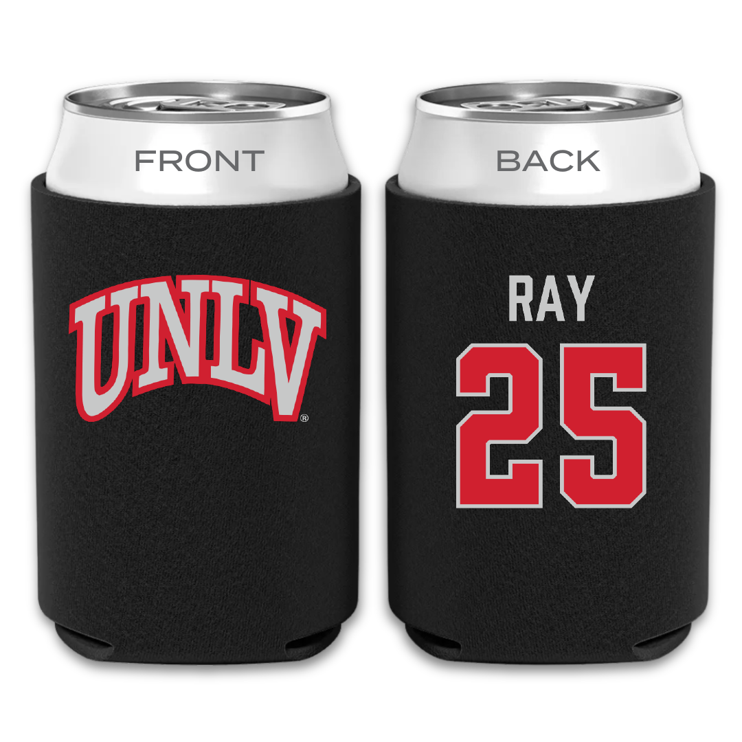 University of Nevada-Las Vegas Football Black Can Cooler - #25 Rogerick Ray