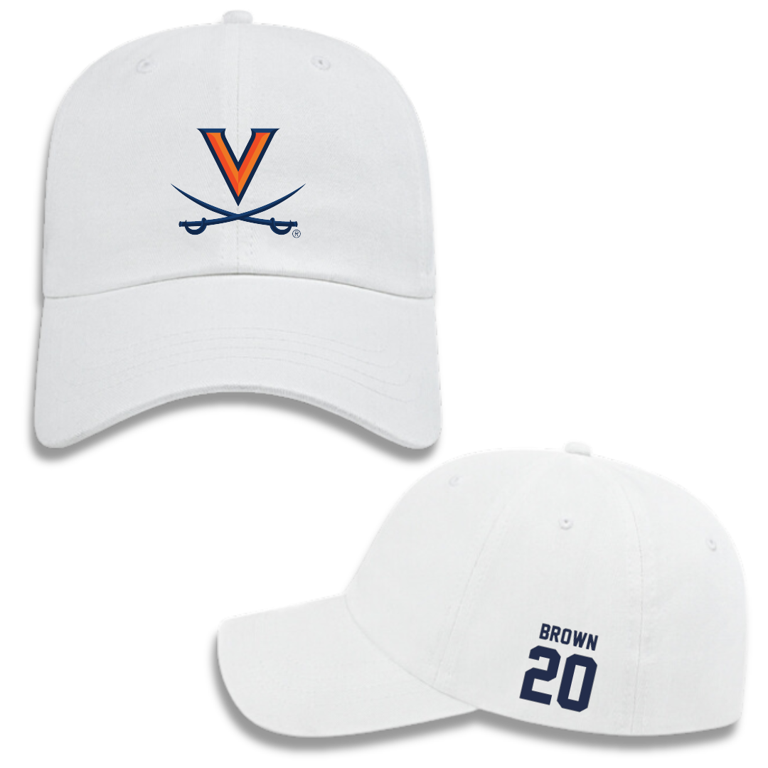 University of Virginia Football White Hat - #20 Xavier Brown