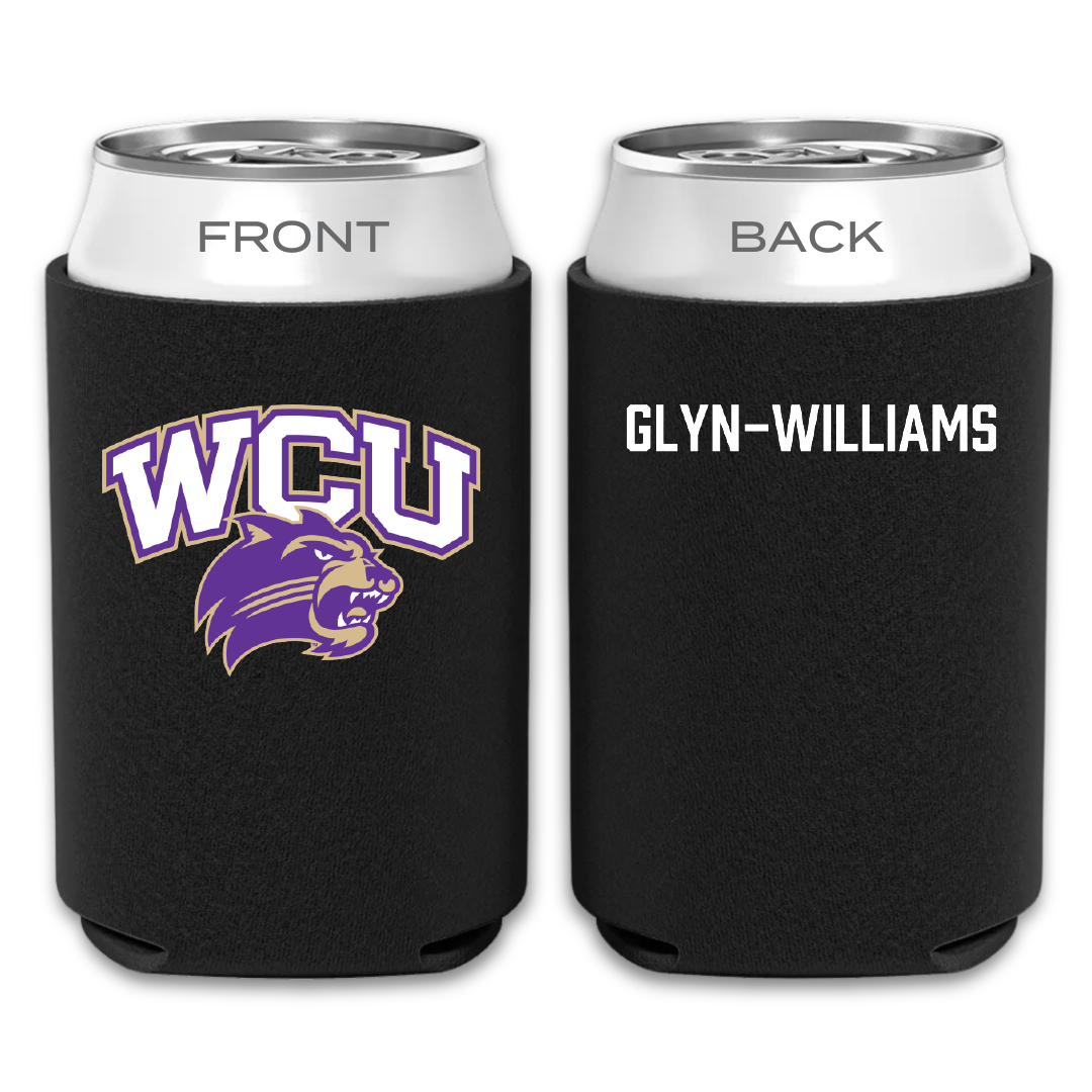 Western Carolina University TF and XC Black Can Cooler - Joshuah Glyn-Williams
