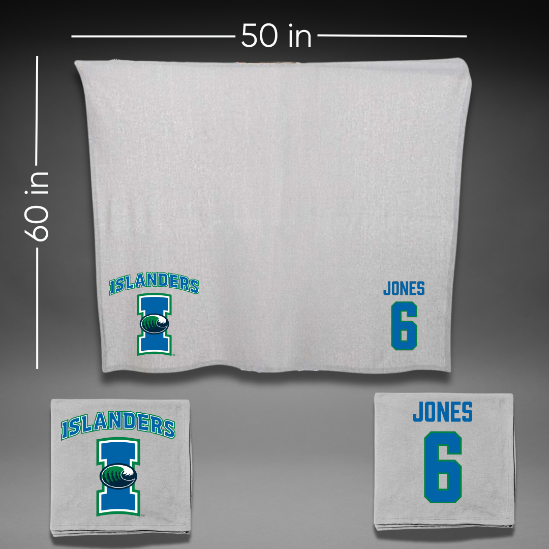 Texas A&M University-Corpus Christi Band Gray Blanket - #6 Madison Jones