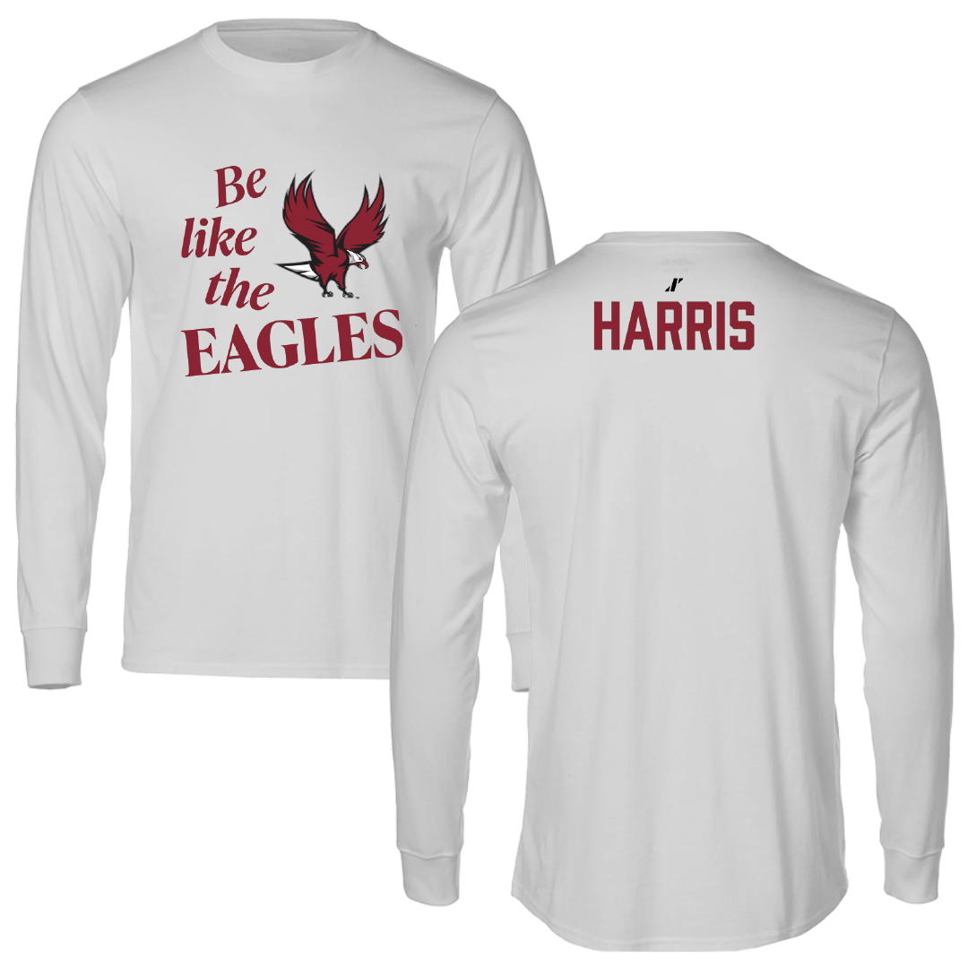 North Carolina Central University TF and XC Light Gray Be Like Us Long Sleeve - Jaeda Harris