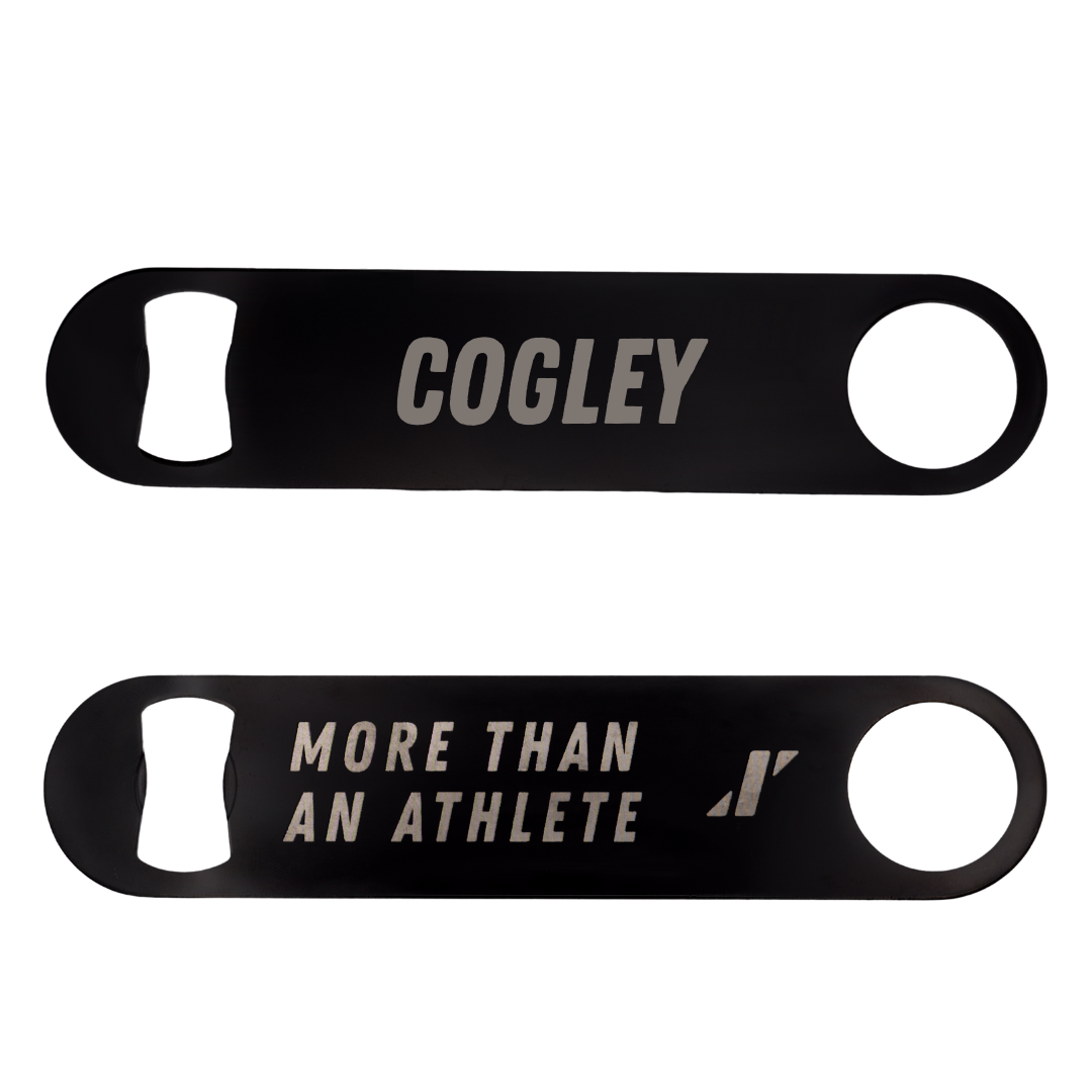 Adams State University TF and XC Black Bottle Opener - Kien Cogley