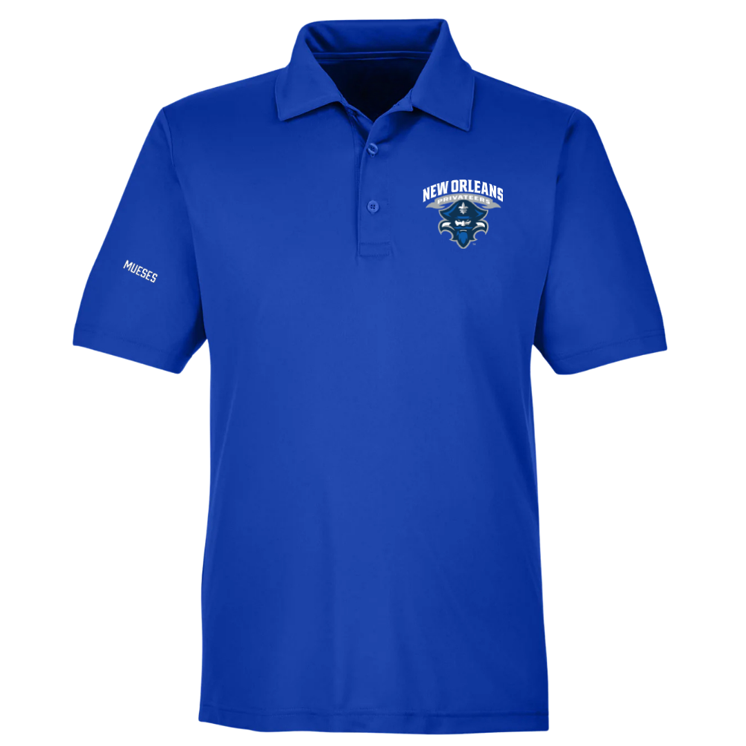 University of New Orleans Baseball Blue Polo - Marco Mueses