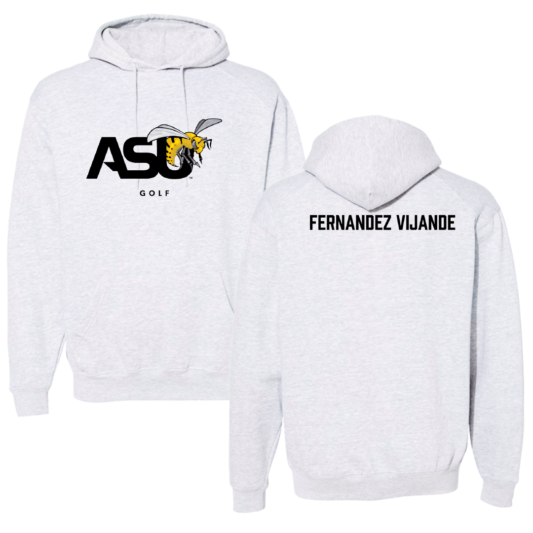 Alabama State University Golf Gray Hoodie - Yaiza Fernandez Vijande