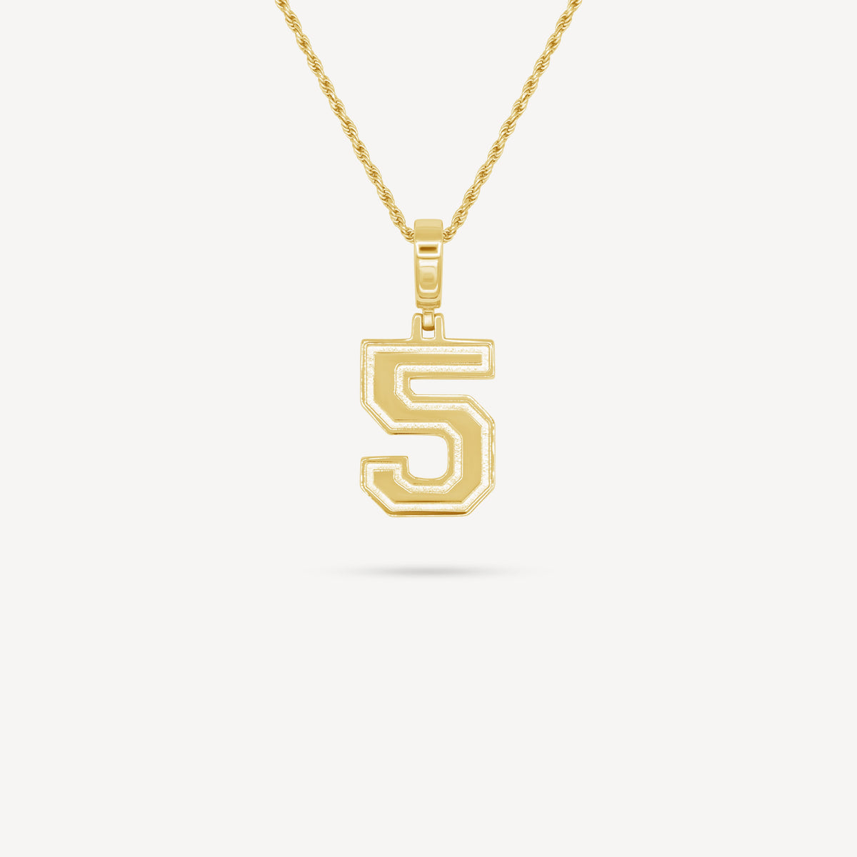 Gold Presidents Pendant and Chain - #5 Zachary Tobe