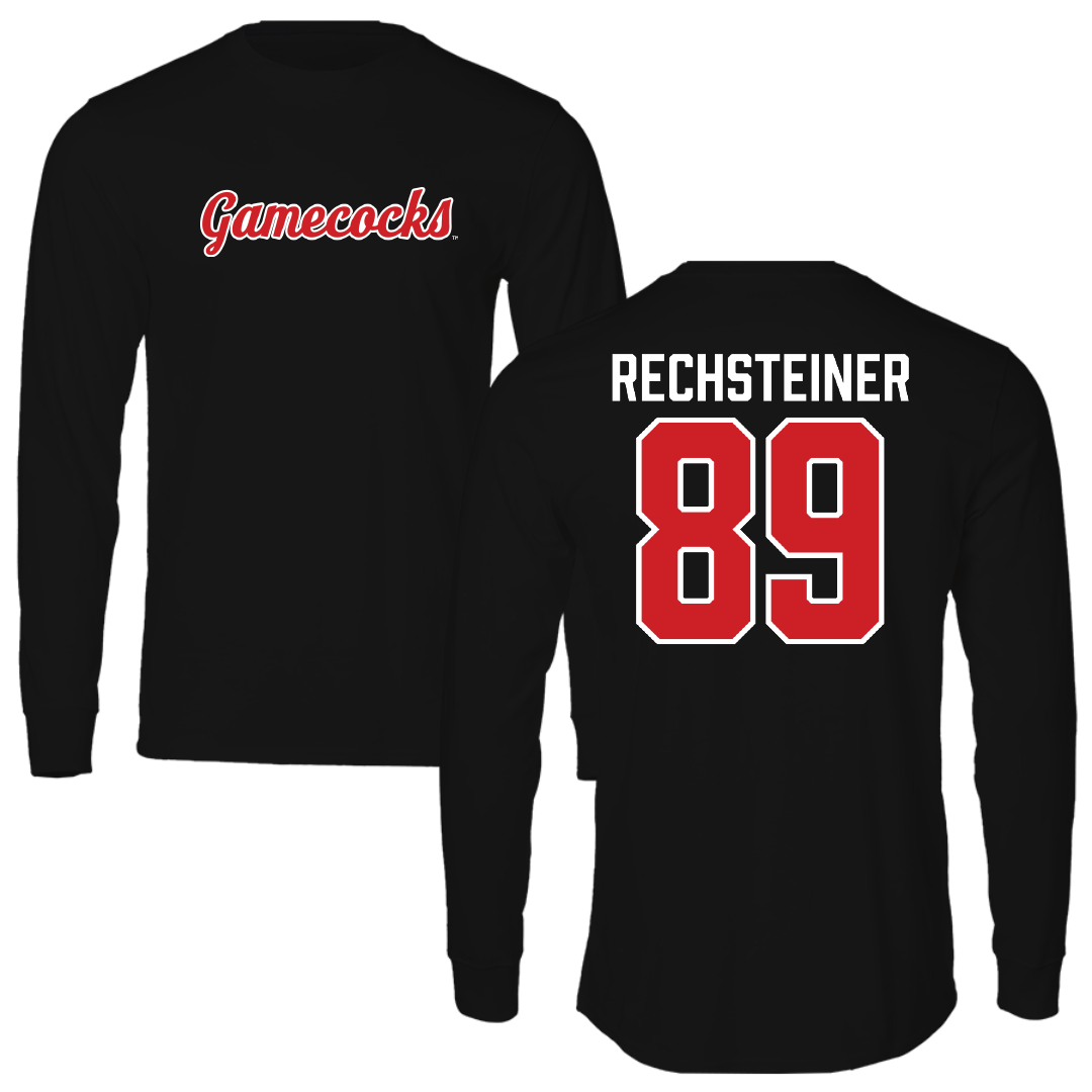 Jacksonville State University Football Black Long Sleeve - #89 Brock Rechsteiner