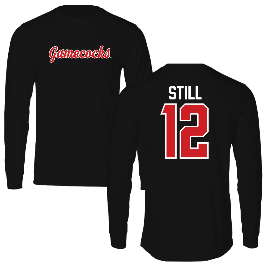 Jacksonville State University Soccer Black Long Sleeve - #12 Brookelyn Still