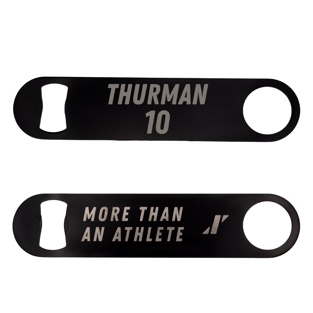 Eastern Washington University Football Black Bottle Opener - #10 Trevor Thurman