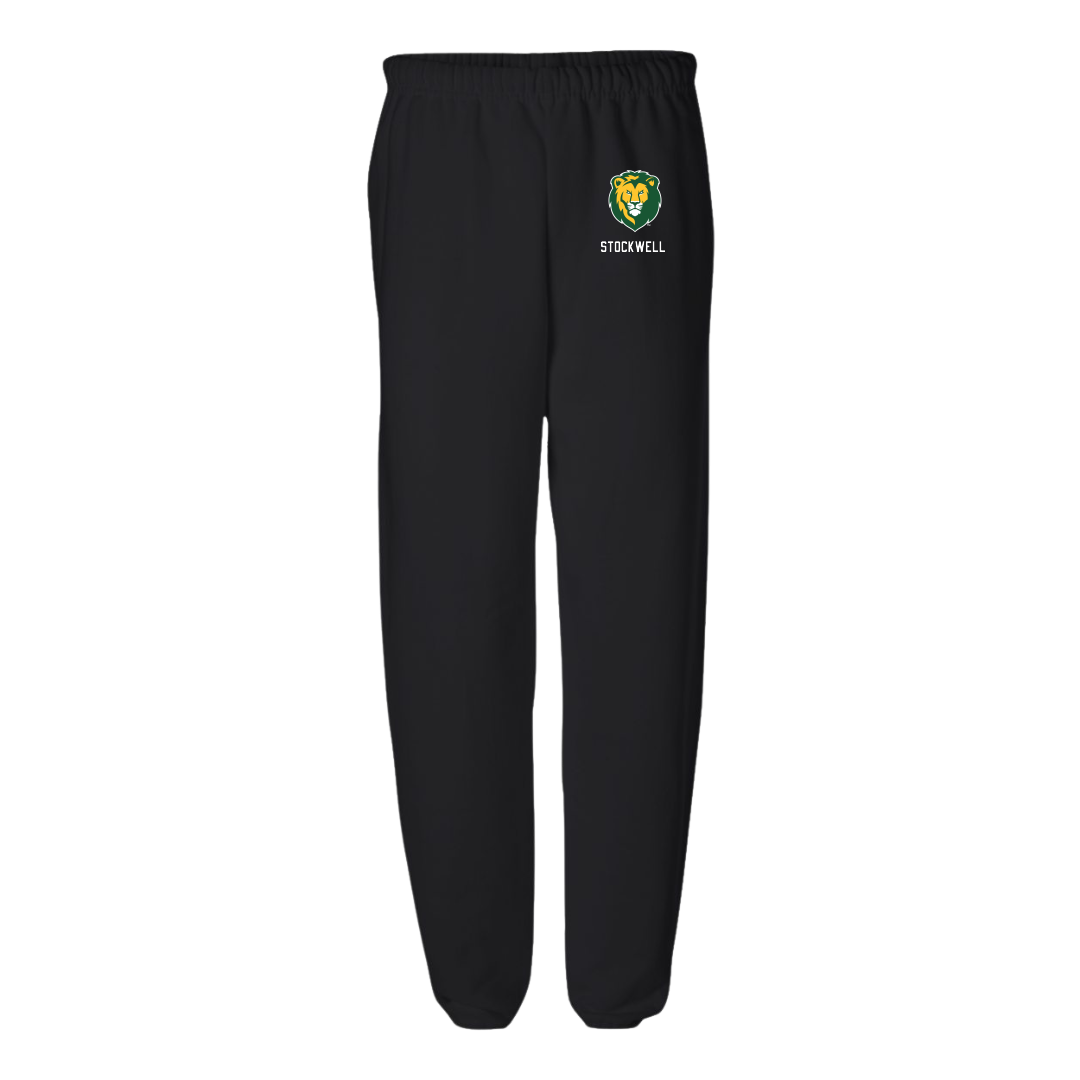 Southeastern Louisiana University Volleyball (W) Black Sweatpants - #22 Taylor Stockwell