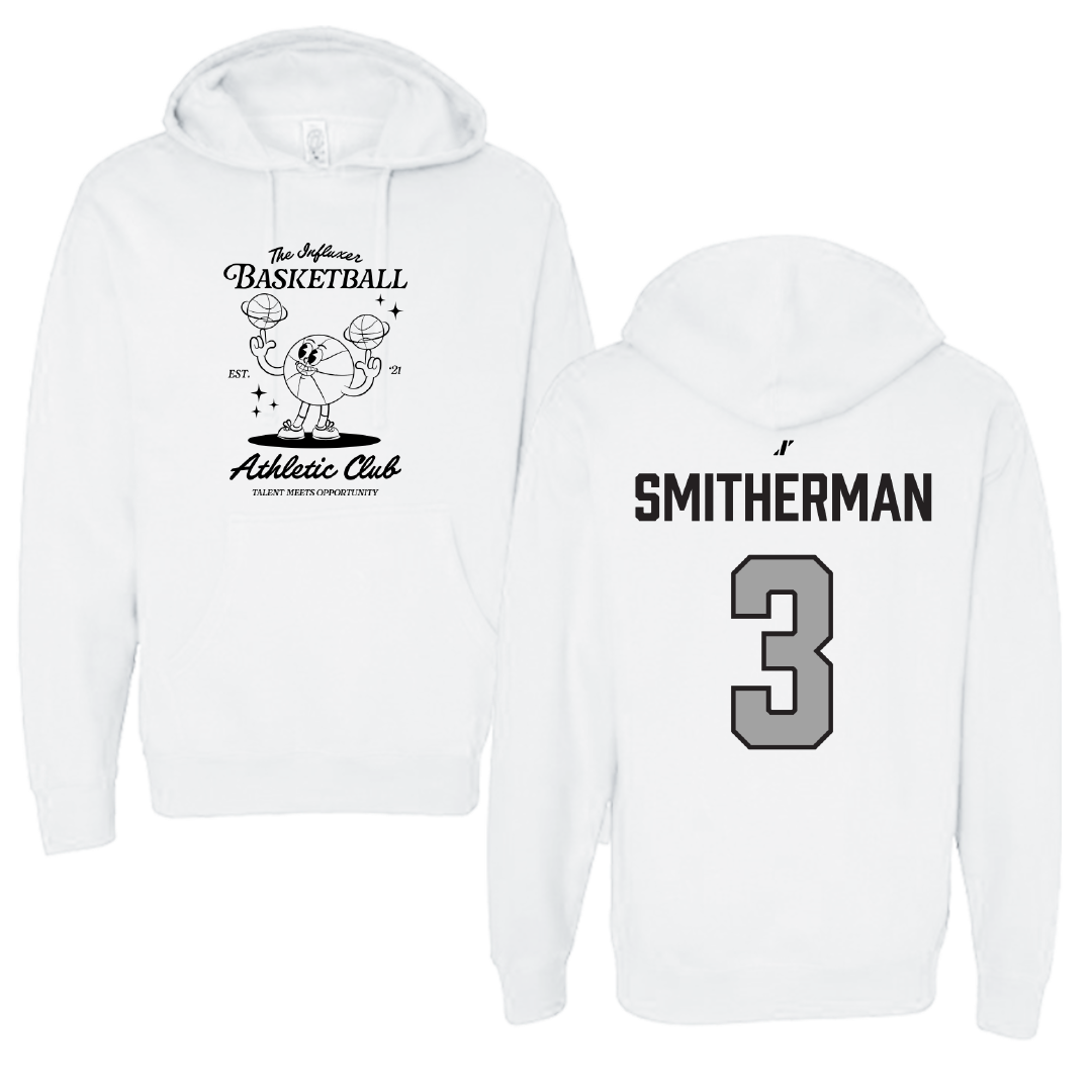 Basketball White Influxer Athletic Club Hoodie - #3 Naomi Smitherman