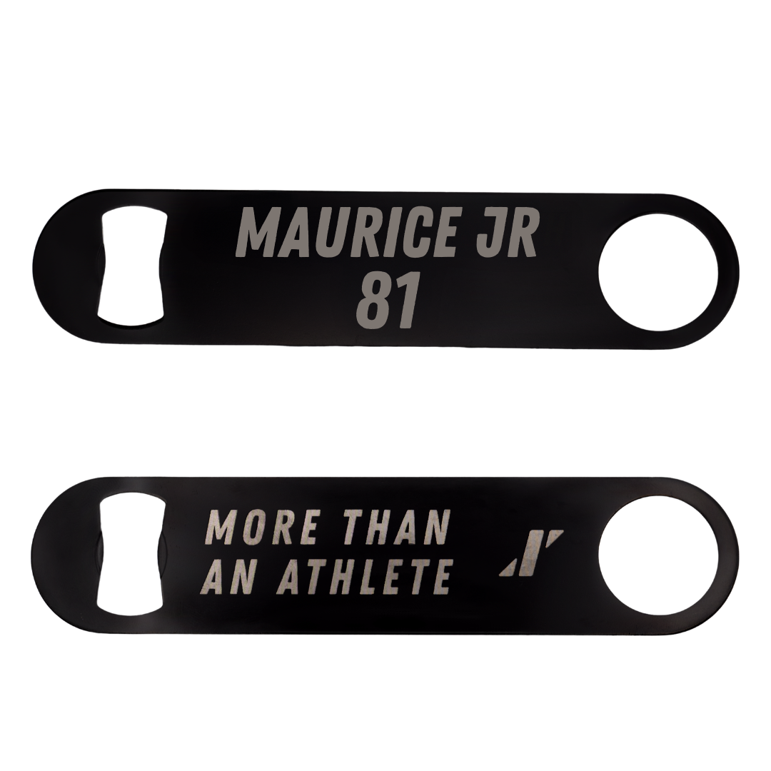 Florida International University Football Black Bottle Opener - #81 Luby Maurice Jr