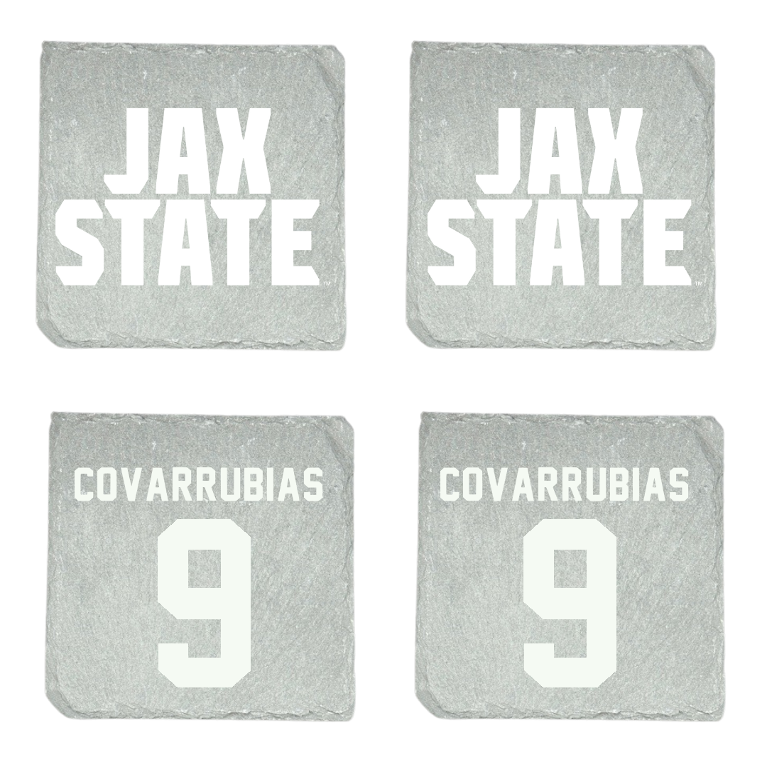 Jacksonville State University Bowling Stone Coaster (4 Pack)  - #9 Keyla Covarrubias
