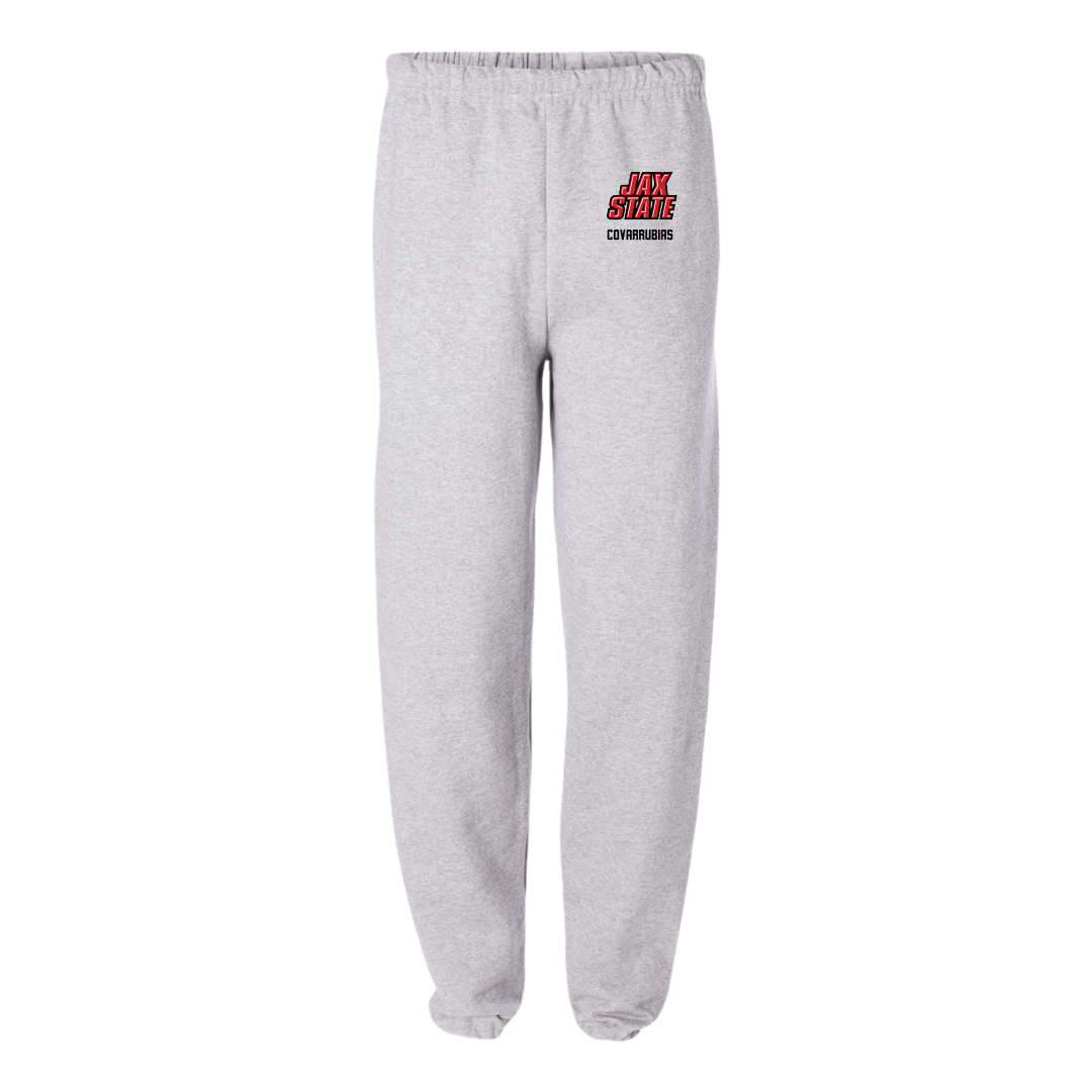 Jacksonville State University Bowling (W) Light Gray Sweatpants - #9 Keyla Covarrubias