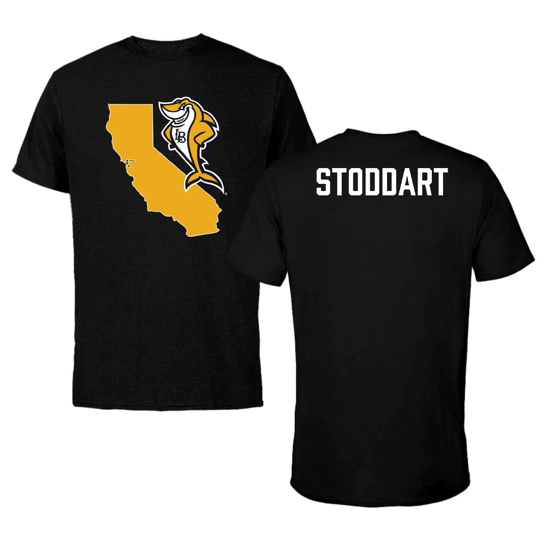 Long Beach State University TF and XC Black State Performance Tee - Grace Stoddart