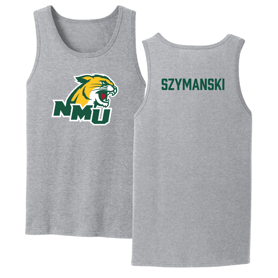 Northern Michigan University TF and XC Sport Gray Tank Top - Madi Szymanski