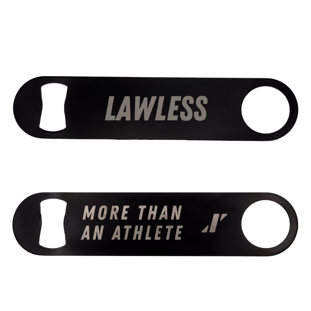 Illinois State University Track and Field Black Bottle Opener - Ava Lawless