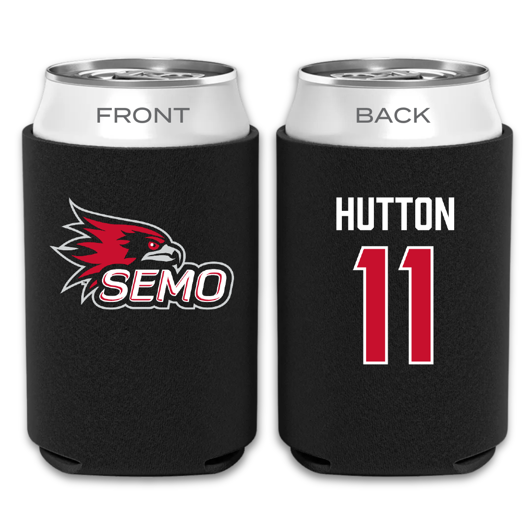 Southeast Missouri State University Softball Black Can Cooler - #11 Kamden Hutton