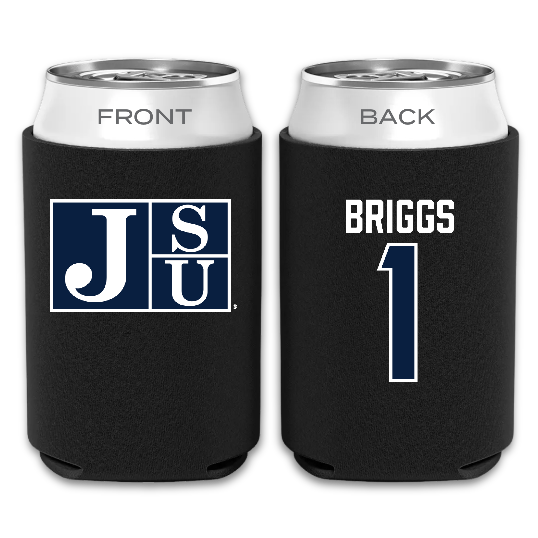 Jackson State University Volleyball Black Can Cooler - #1 Hope Briggs