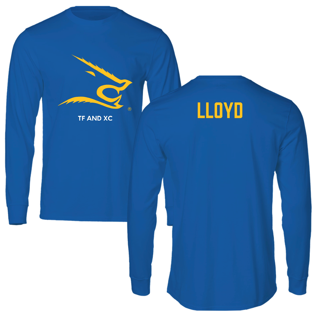 Texas A&M University-Kingsville TF and XC Blue Long Sleeve - Mary Lloyd