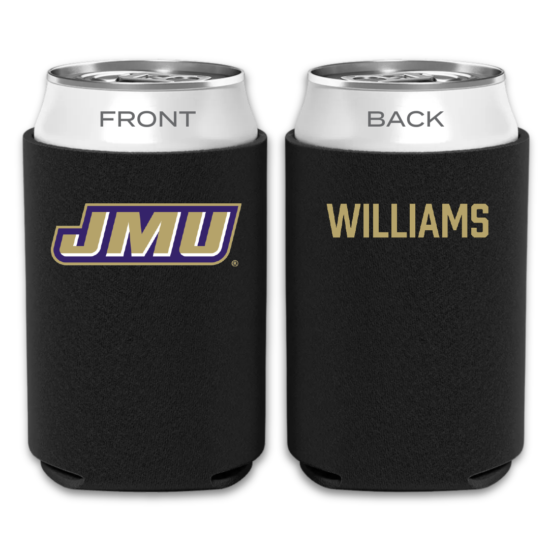 James Madison University Tennis Black Can Cooler - Sophie Williams